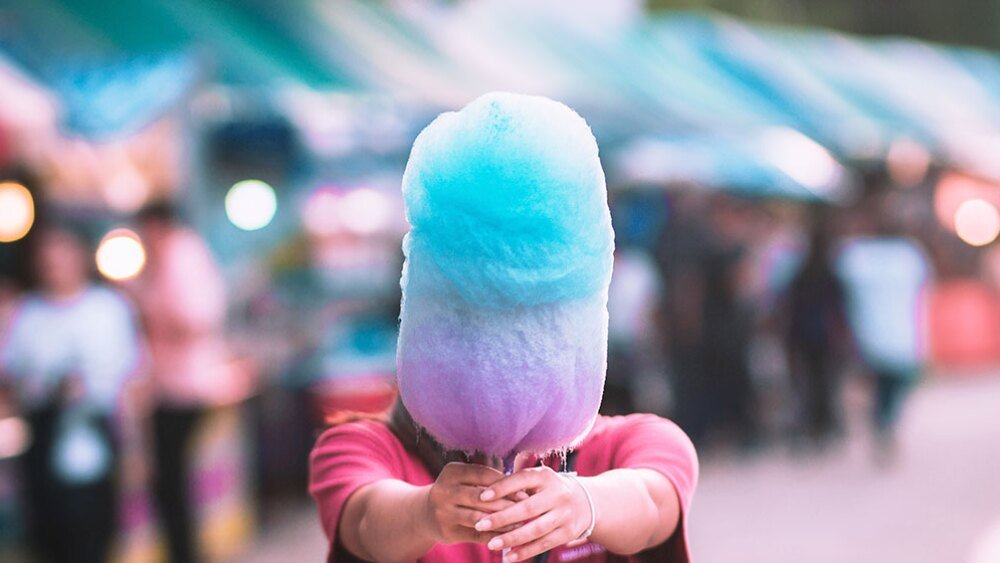 tradición y sabor en algodones de azúcar